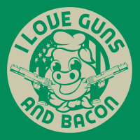 I Love Guns Bacon Pork Pig Funny Gun Urban Hoodie | Teevron