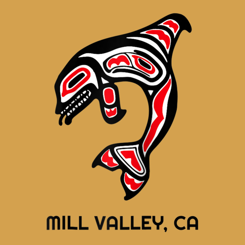 Mill Valley, California Native American Orca Killer Whale Raglan Baseb Urban Hoodie by linhVisuals | Teevron