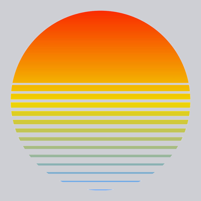 Retro Sunset Urban Hoodie by linhVisuals | Teevron