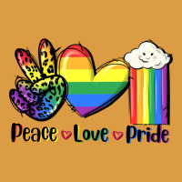 Peace Love Pride Urban Heavy Tee | Teevron