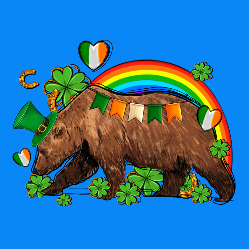 St Patricks Bear Ado Zipper Hoodie by AdoDesignShop | Teevron