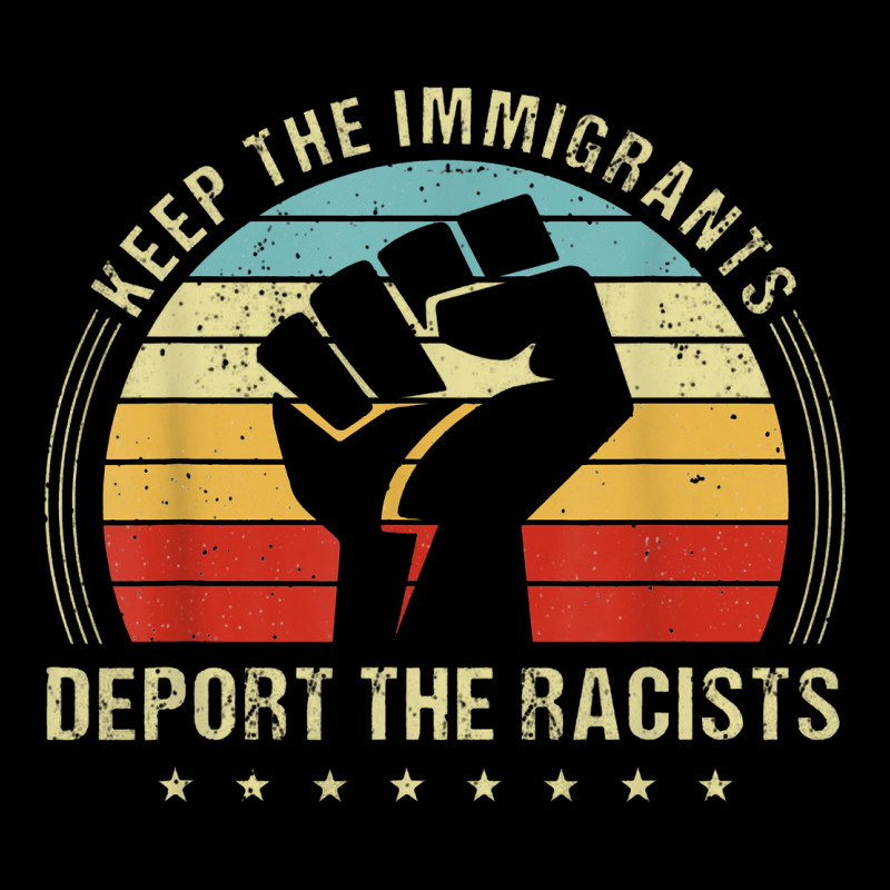 Keep The Immigrants Deport The Racists Urban Hoodie by linhVisuals | Teevron