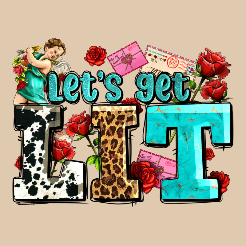 Valentines Day Lets Get Lit Heavyweight Sweatshirt by AdoDesignShop | Teevron