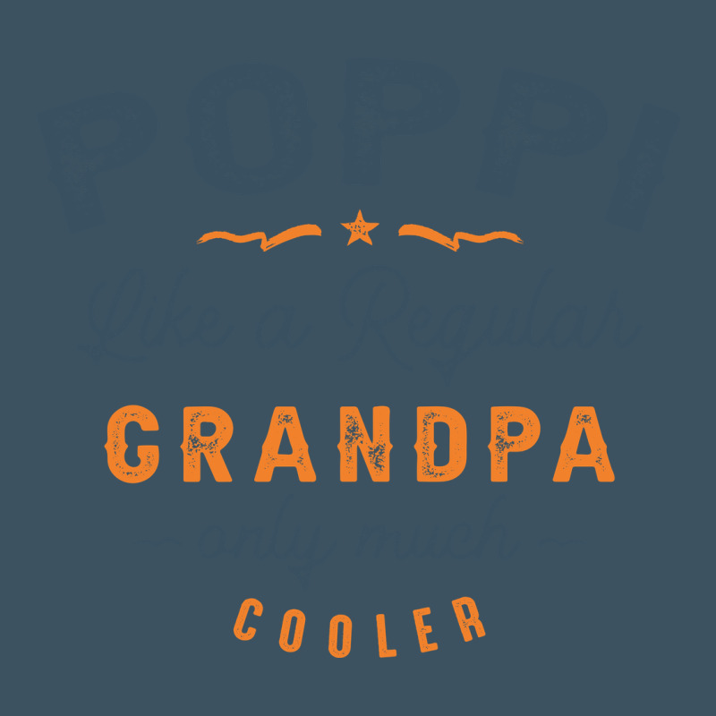 Mens Poppi Like A Regular Grandpa Funny Fathers Day Urban Hoodie by linhVisuals | Teevron
