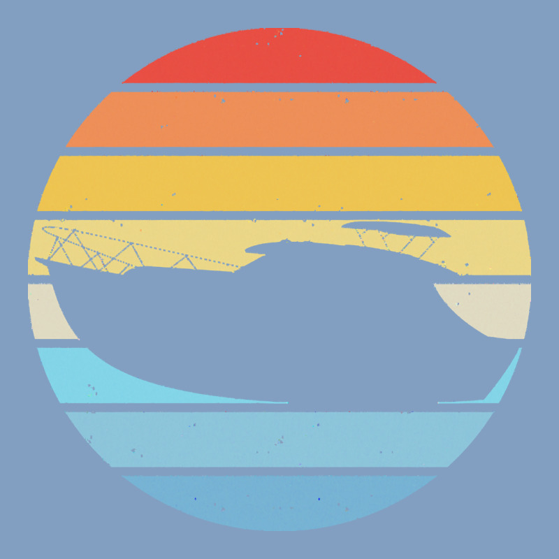 Boat T  Shirt Boat Trip Silhouette On A Distressed Retro Sunset Produc Urban Hoodie by linhVisuals | Teevron