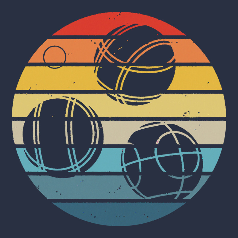 Bocce Ball T  Shirt Bocce Ball Silhouette On A Distressed Retro Sunset Urban Hoodie by linhVisuals | Teevron