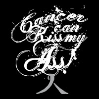 Brain Cancer T  Shirt Cancer Can Kiss My Ass! Brain ( Gray Ribbon) T Urban Hoodie | Teevron