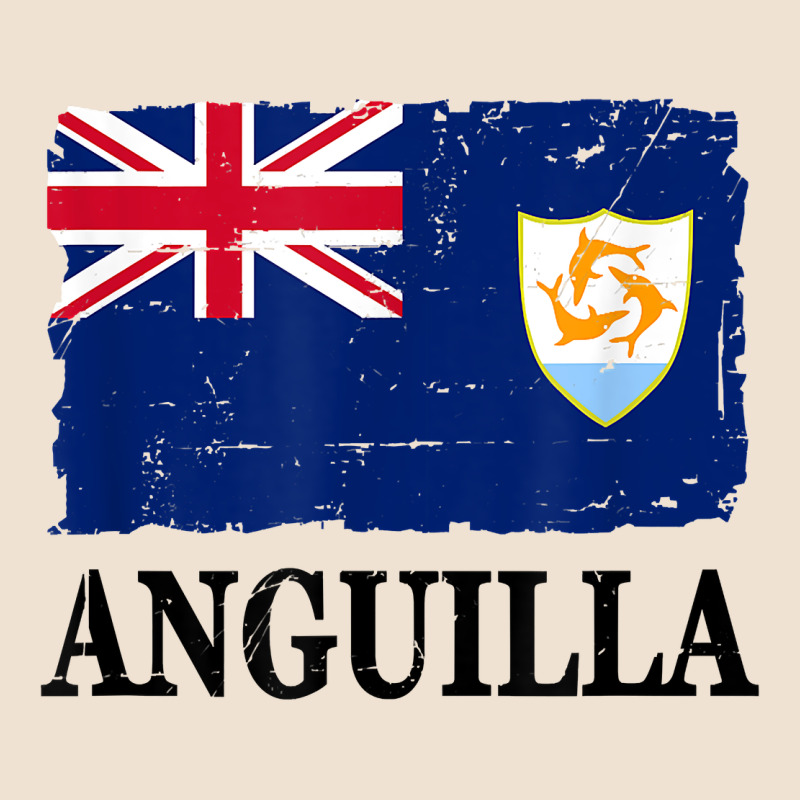 Flag Of Anguilla   Anguilla Banner T Shirt Urban Hoodie by linhVisuals | Teevron