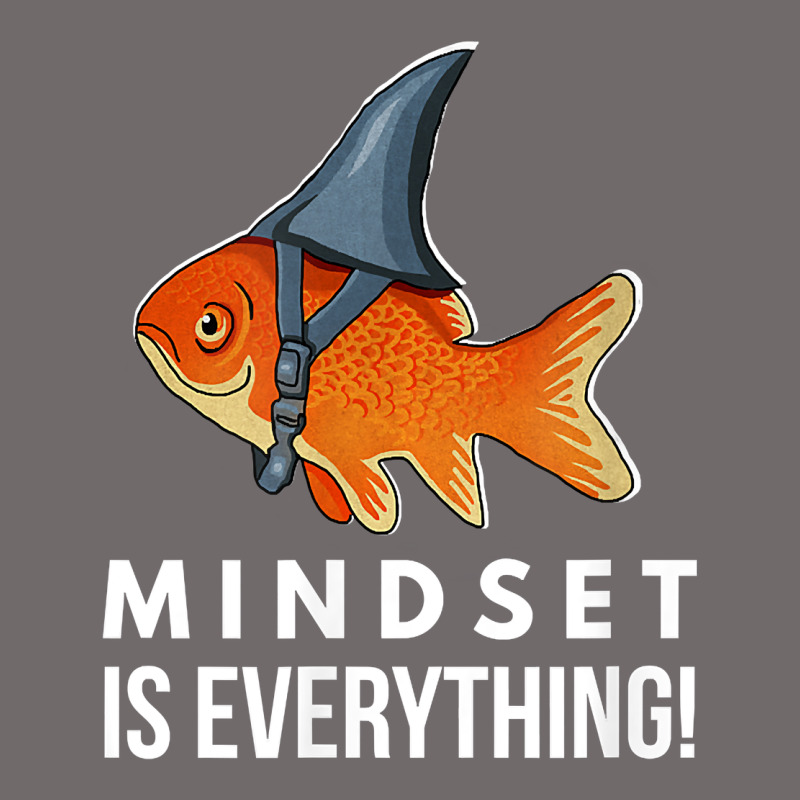 Mindset Motivational Quote Cute Goldfish Shark Fish T Shirt Urban Hoodie by linhVisuals | Teevron