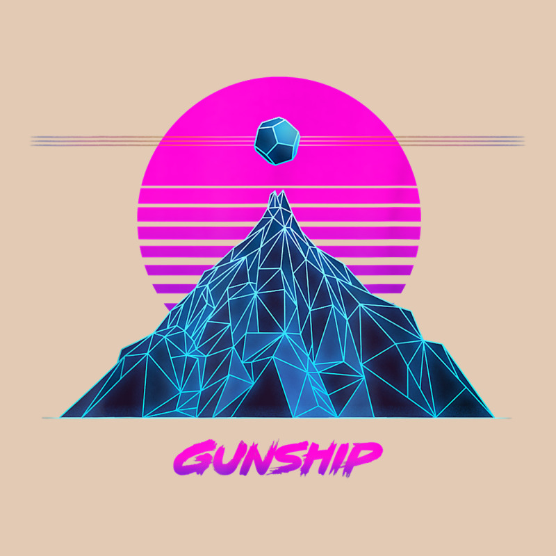 Pink Sun   Official Gunship T Shirt Urban Hoodie by linhVisuals | Teevron