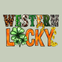 Western Lucky With Clover St. Patricks Day Ladies Tee | Teevron
