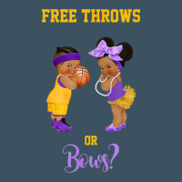 Free Throws Or Bows Basketball Baby Gender Reveal T Shirt Urban Hoodie | Teevron