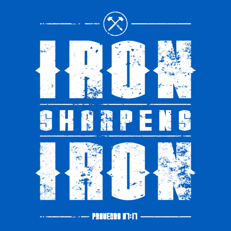 Iron Sharpens Iron Proverbs Christian Bible Verse Religious Pullover H Urban Hoodie by linhVisuals | Teevron