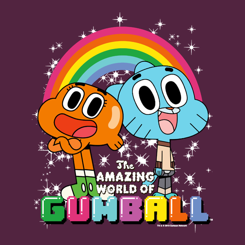 Cn The Amazing World Of Gumball & Darwin Rainbow Portrait Pullover Hoo Urban Hoodie by linhVisuals | Teevron