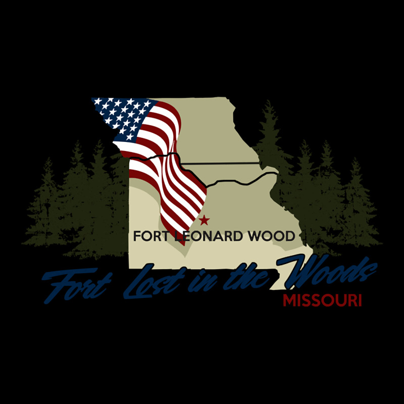 Fort Leonard Wood Fort Lost In The Woods Missouri Pullover Hoodie Urban Hoodie by linhVisuals | Teevron
