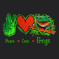 Peace Love Frogs Vintage Tee | Teevron