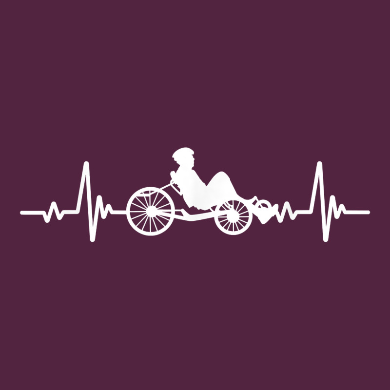 Great Recumbent Bike Heartbeat Design Cycling T Shirt Urban Hoodie by linhVisuals | Teevron