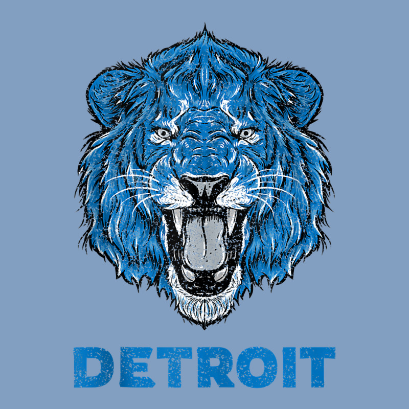Funny Vintage Lion Face Head Detroit Gifts Tank Top Urban Hoodie by linhVisuals | Teevron