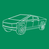 Cybertrucks Line Art Pocket Futuristic Ev Truck Cyber Design T Shirt Urban Hoodie | Teevron