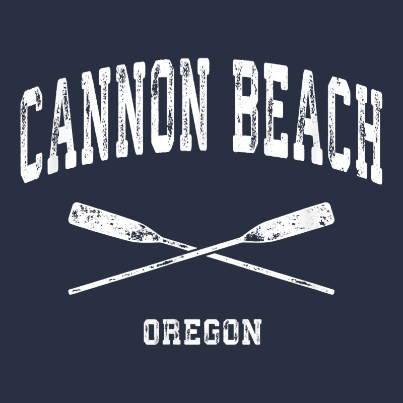 Cannon Beach Oregon Vintage Nautical Crossed Oars T Shirt Urban Hoodie by linhVisuals | Teevron