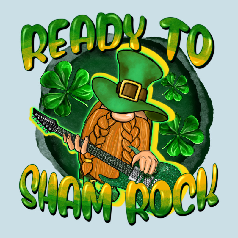 Ready To Sham Rock St. Patrick's Day Ladies Tee by CowGirlArtShop | Teevron
