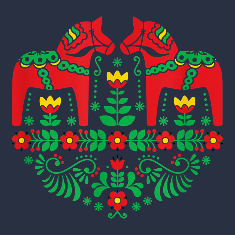 Swedish Dala Horse Folk Art T Shirt Urban Hoodie by linhVisuals | Teevron