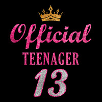 Official 13 Teenager Cute 13th Birthday Ideas For Girls T Shirt Urban Hoodie | Teevron