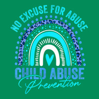 No Excuse Child Abuse Prevention Awareness Leopard Rainbow T Shirt Urban Hoodie | Teevron