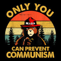 Vintage Only You Can Prevent Communism Funny Bear Camping T Shirt Urban Hoodie | Teevron