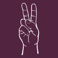 Peace Sign Two Fingers Hand Gesture Symbol Illustration T Shirt Urban Hoodie | Teevron