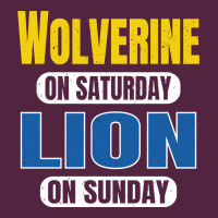 Wolverine On Saturday Lion On Sunday Fans Detroit Vintage Pullover Hoo Urban Hoodie | Teevron