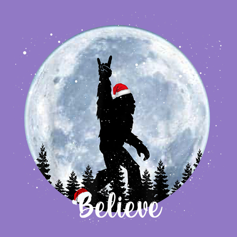 Santa Bigfoot Christmas Rock Funny Sasquatch Believe Xmas T Shirt Urban Hoodie by linhVisuals | Teevron