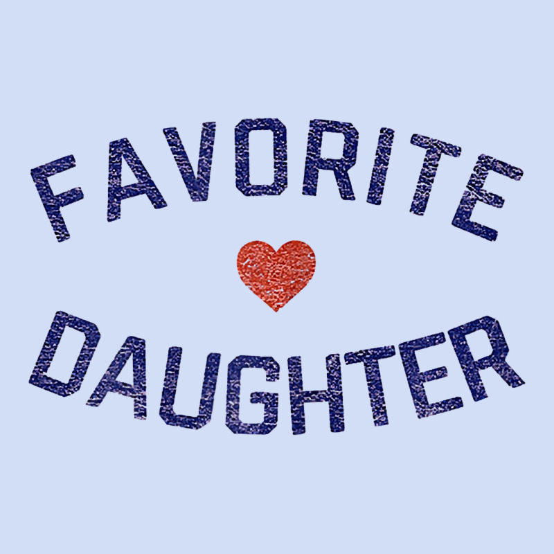 Womens Favorite Daughter Heart Distressed Vintage Faded Classic T Shir Urban Hoodie by linhVisuals | Teevron