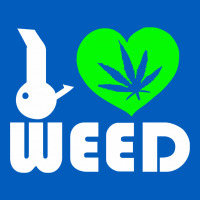 I Love Weed Fun Urban Hoodie | Teevron
