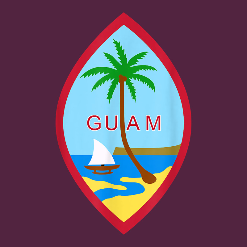 Guam Coat Of Arms Souvenir Gift Flag Chamorro T Shirt Urban Hoodie by linhVisuals | Teevron