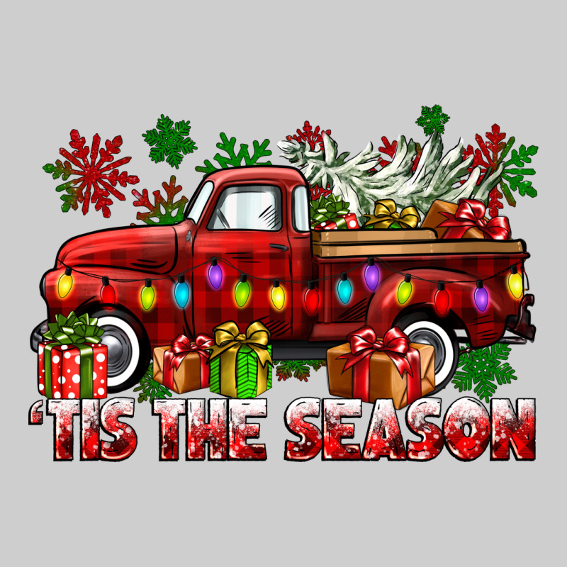 Tis The Season Christmas Truck Premium Tee by CowGirlArtShop | Teevron