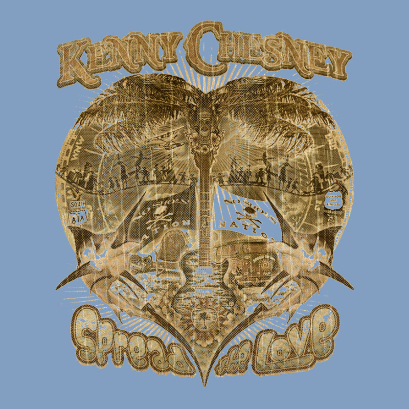 Kenny Chesney Vintage Art Urban Hoodie by linhVisuals | Teevron