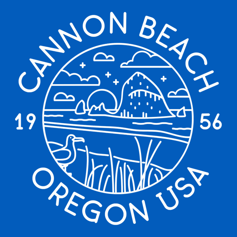 Cannon Beach 1956 Oregon Clatsop Sweatshirt Urban Hoodie by linhVisuals | Teevron