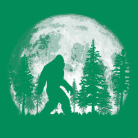 Bigfoot In The Forest Hiding At Night Full Moon Trees Nature T Shirt Urban Hoodie | Teevron