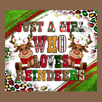 Just A Girl Who Loves Reindeer Premium Tee | Teevron