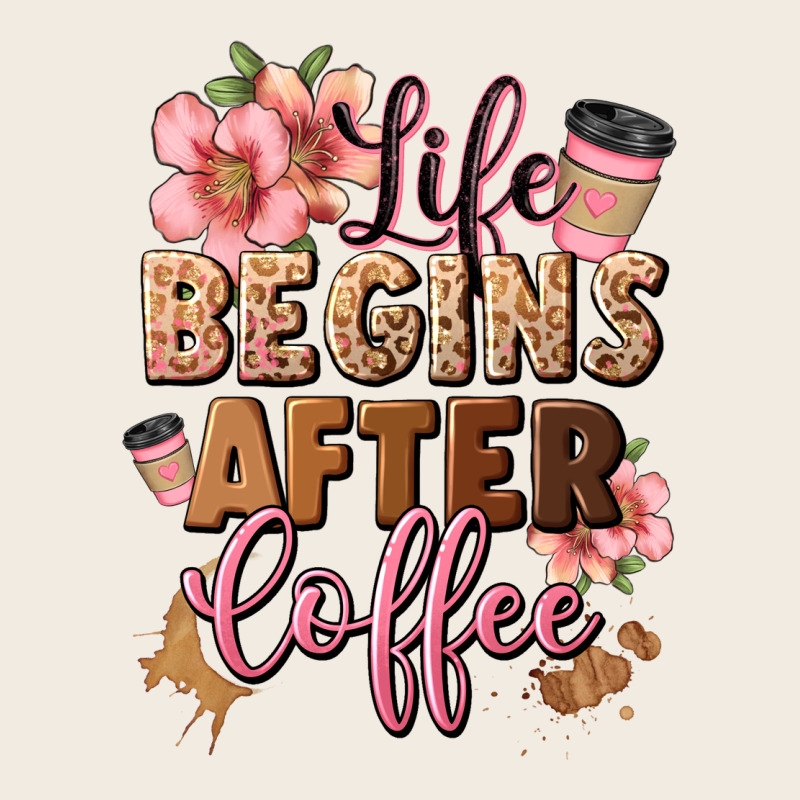 Life Begins After Coffee Premium Sweatshirt by JahusDesignShop | Teevron