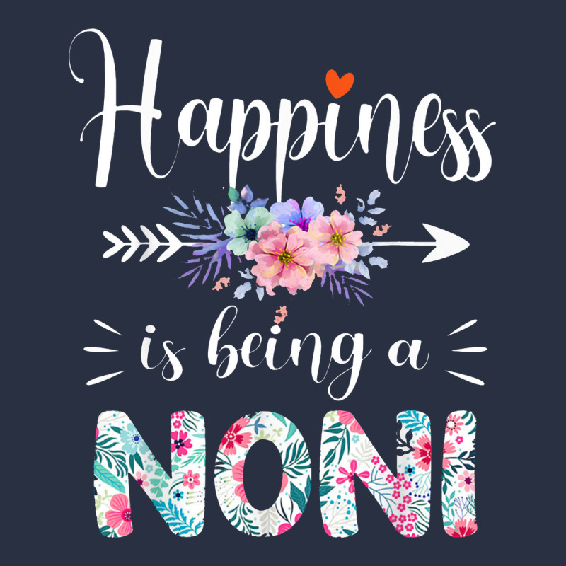 Happiness Is Being A Noni Ever Women Floral Decor Urban Hoodie by linhVisuals | Teevron