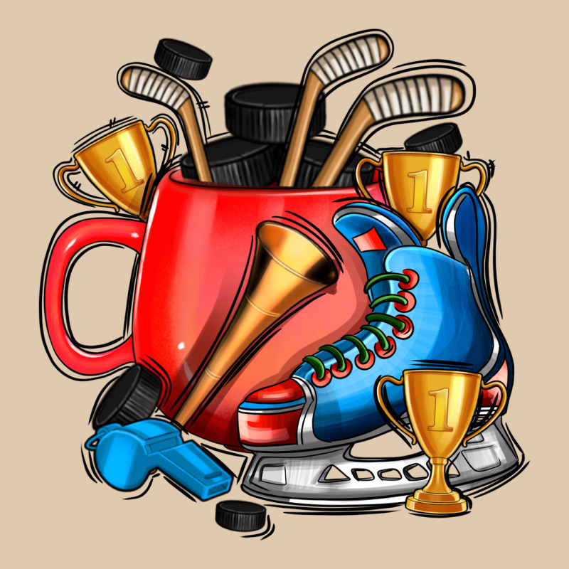 Hockey Coffee Heavyweight Sweatshirt by AdoDesignShop | Teevron