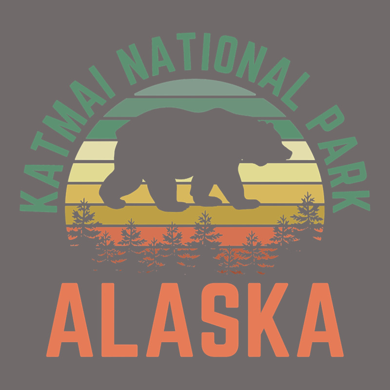 Katmai National Park Alaska Bear Hiking Travel Nature Retro Pullover H Urban Hoodie by linhVisuals | Teevron
