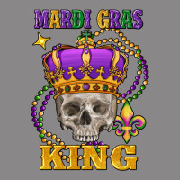 Skull Mardi Gras King Vintage Tee | Teevron