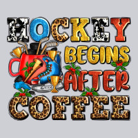 Hockey Begins After Coffee Ado Heavyweight Sweatshirt | Teevron