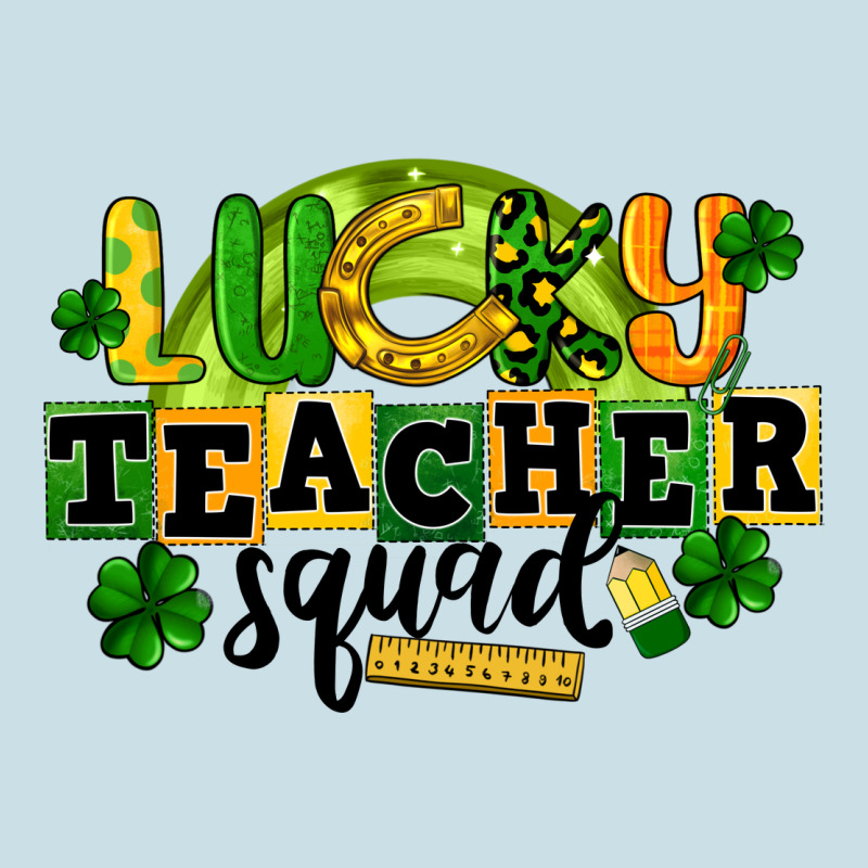 Lucky Teacher Squad St. Patrick's Day Ladies Tee by CowGirlArtShop | Teevron