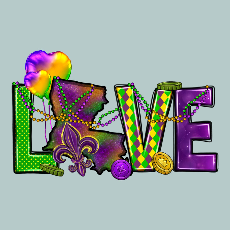 Love Louisiana Heavy Core Tee by HowdyJamesFarm | Teevron