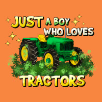 Just A Boy Who Loves Tractors Premium Sweatshirt | Teevron