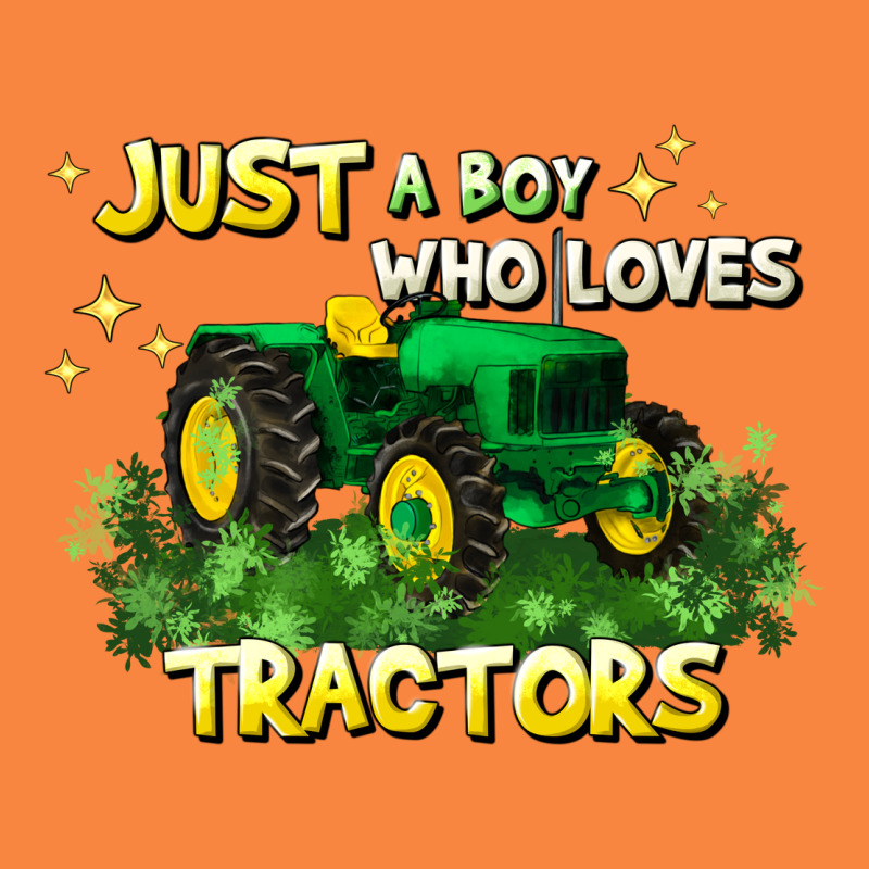Just A Boy Who Loves Tractors Premium Sweatshirt by JahusDesignShop | Teevron